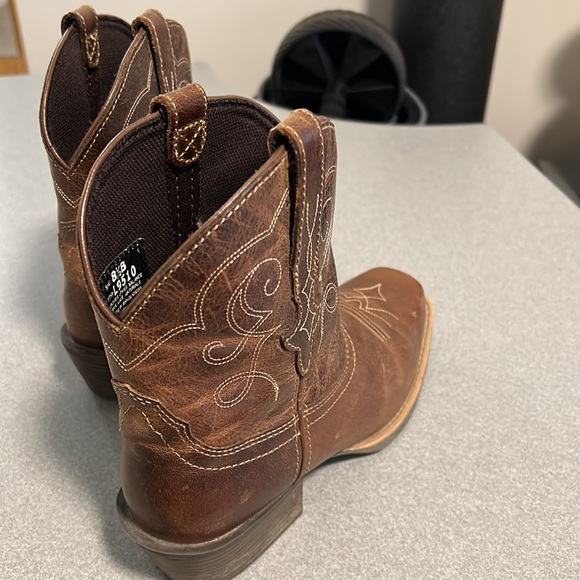 JUSTIN WOMEN'S CHELLIE WESTERN BOOTIES - Picture 3 of 3